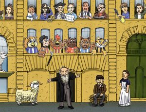 Salts Mill illustration detail 4