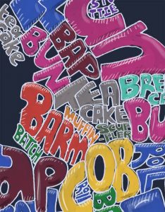 British bread map detail