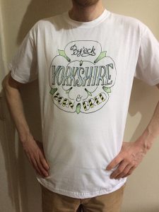Yorkshire born and bred t shirt 1